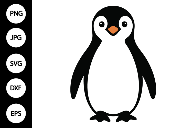 Penguin SVG, Penguin Clipart