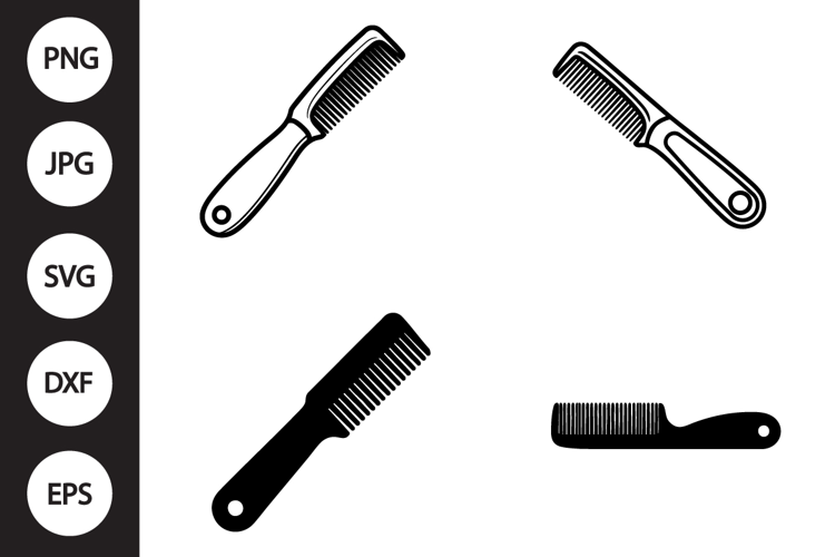 Barber Comb SVG, Barber Comb Clipart