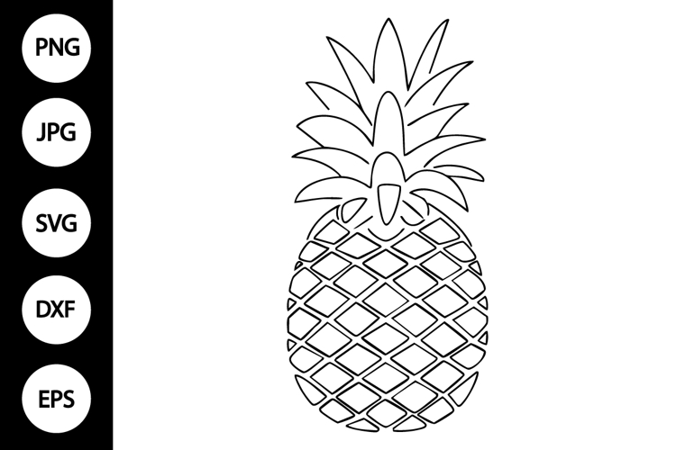 Pineapple Silhouette Image 3
