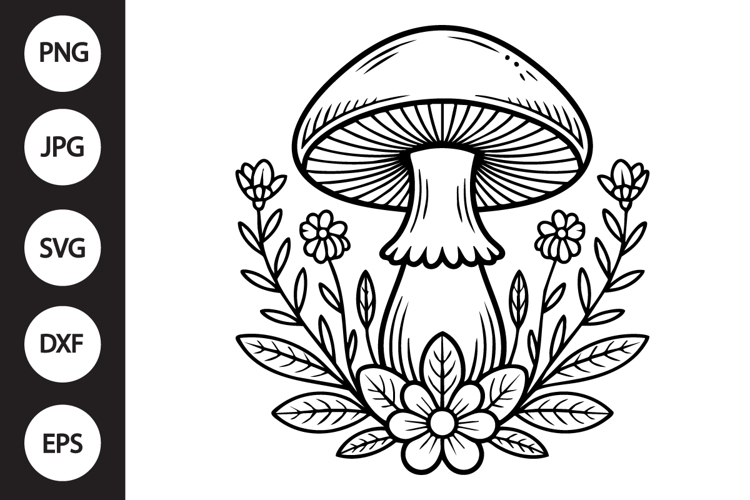 Mushroom Svg Image 5