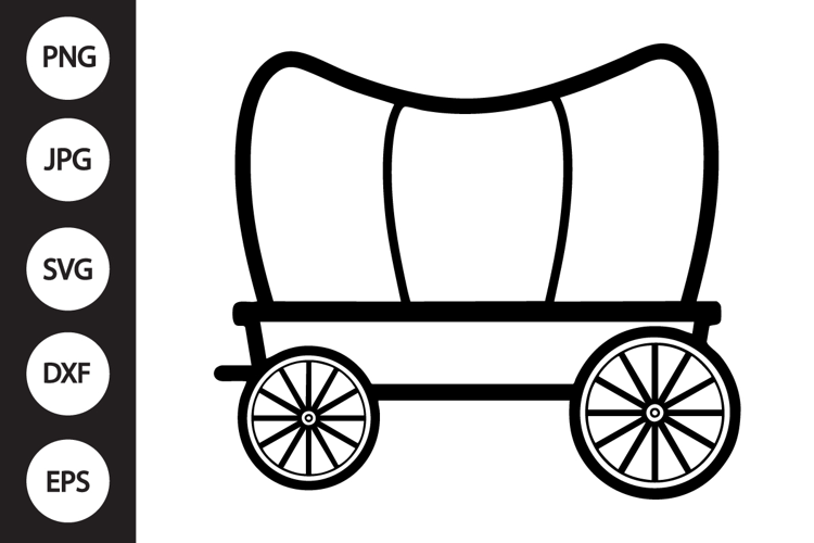 Covered Wagon SVG