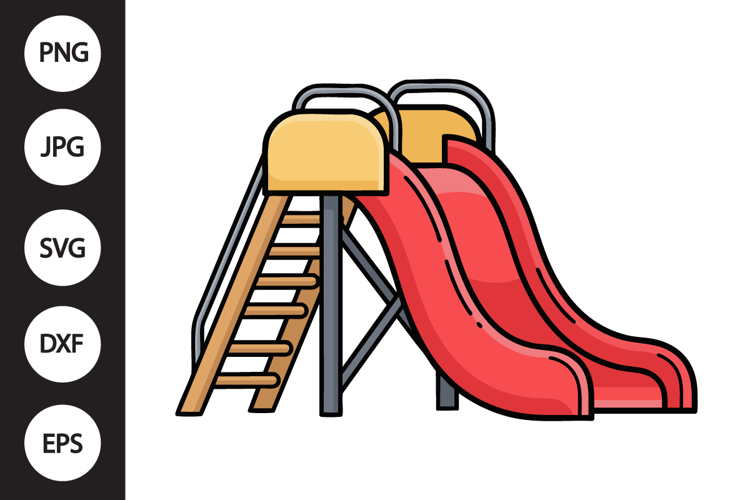 Playground Slide SVG