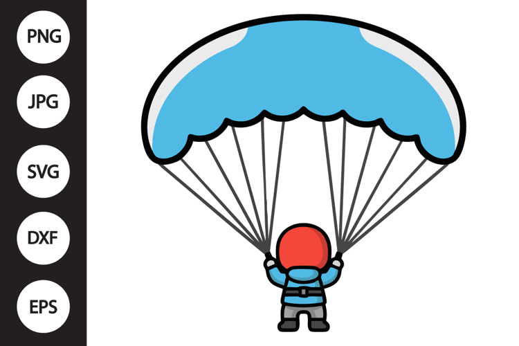Paragliding SVG