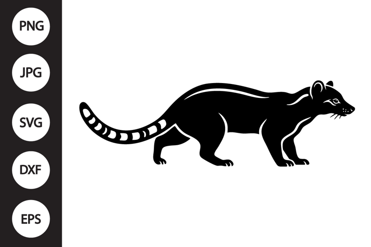 African Palm Civet SVG