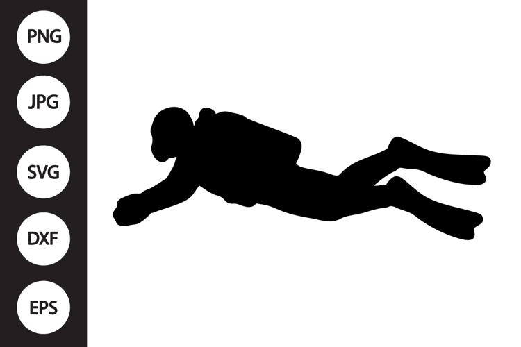 Diver SVG