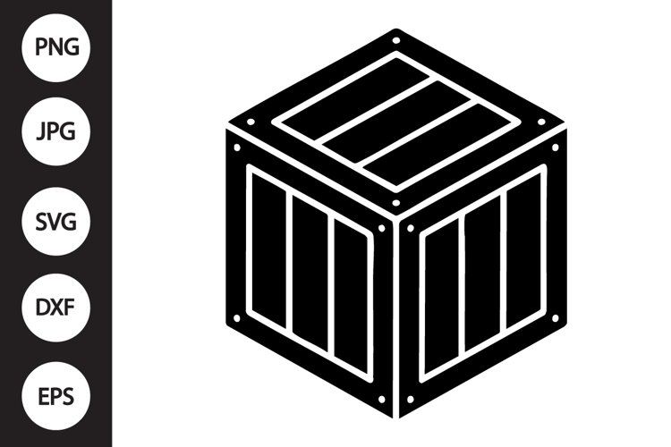 Wooden Packaging Box SVG