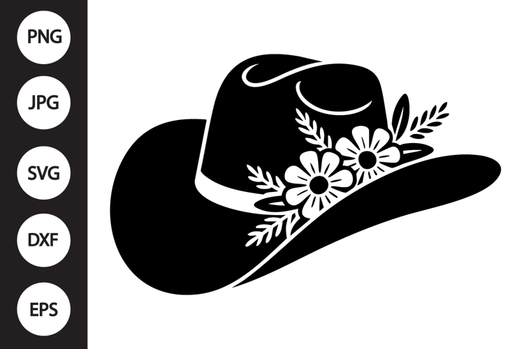 Hat Silhouette Image 14