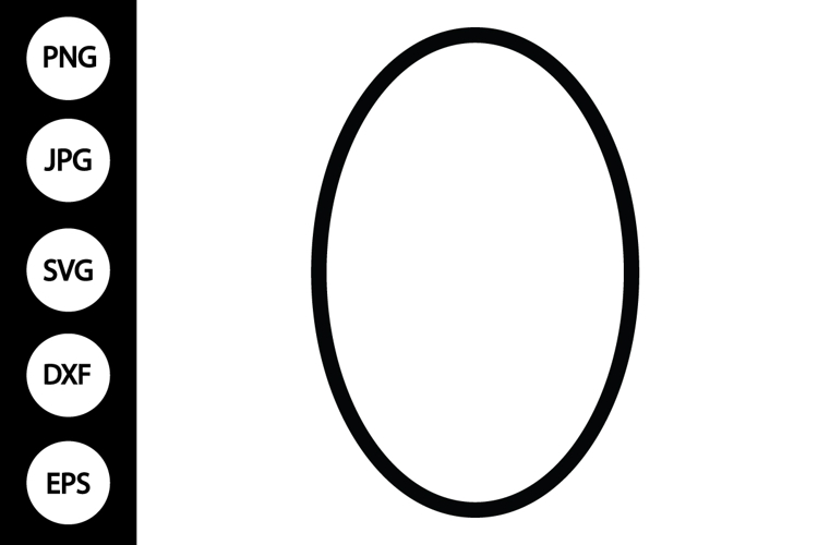 Oval Frame SVGs Image 6
