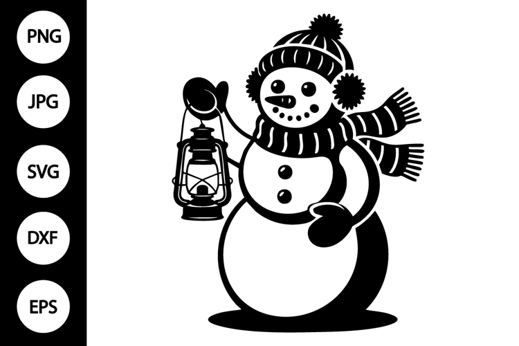 Cricut Snowman Svg Image 3
