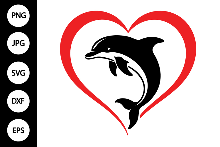 Dolphin Silhouette Image 8