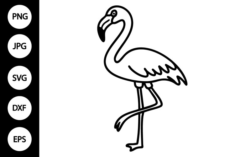 Flamingo Clipart Image 23