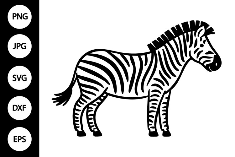 Zebra Silhouette Image 4