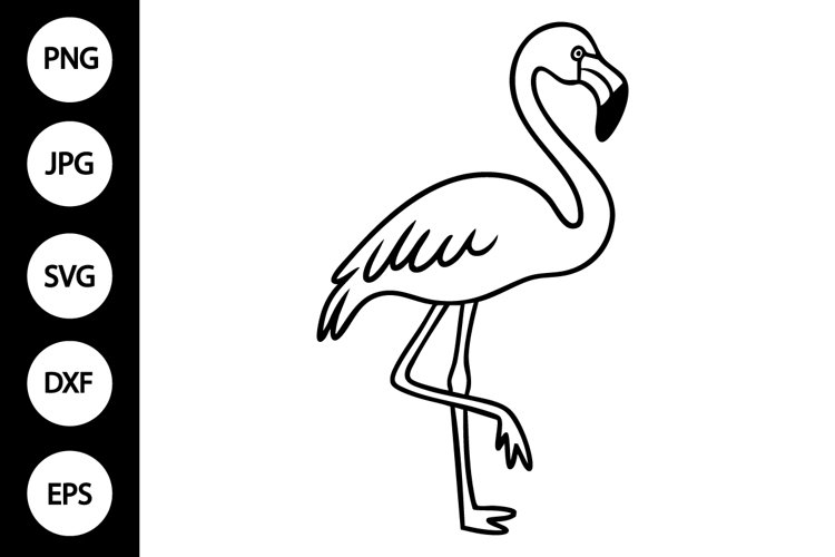 Flamingo Clipart Image 17