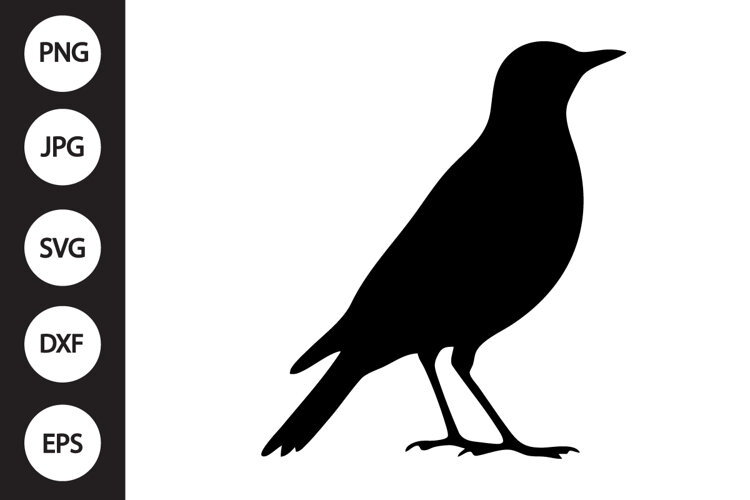 Lark Bird SVG example image 1
