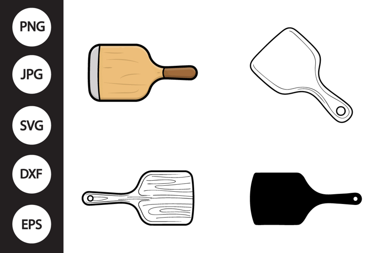 Pizza Peel SVG, Pizza Peel Clipart example image 1