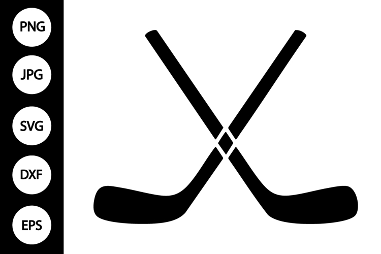 Hockey Sticks Clipart Image 12