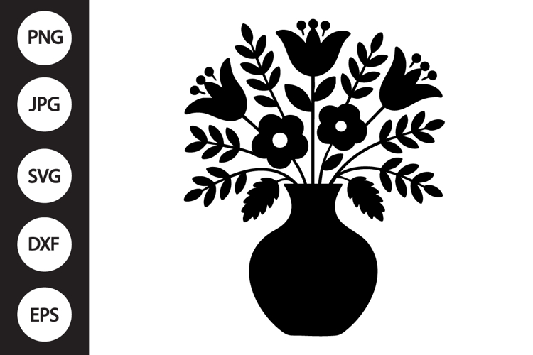 Vase Silhouette Image 6