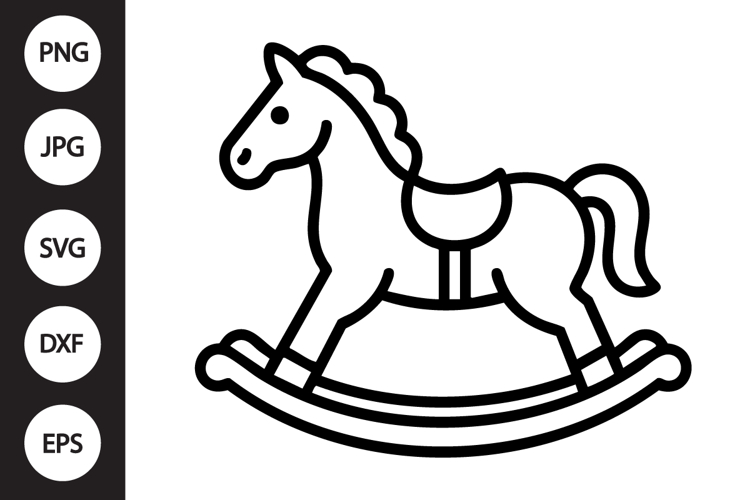 Rocking Horse SVG