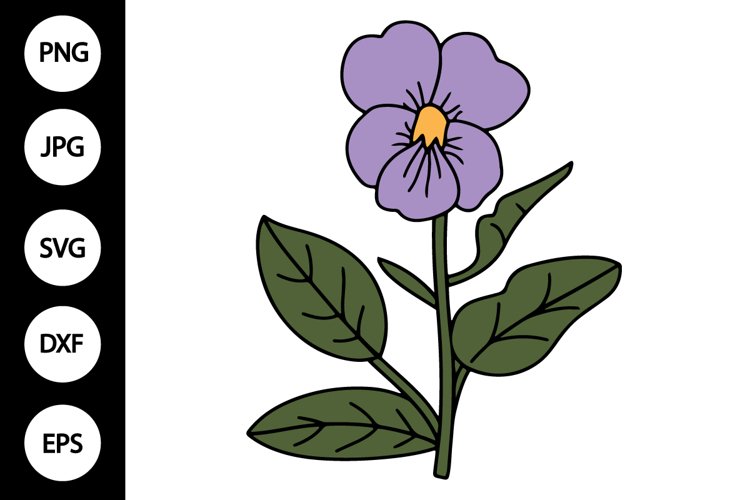 Violet Clipart Image 13