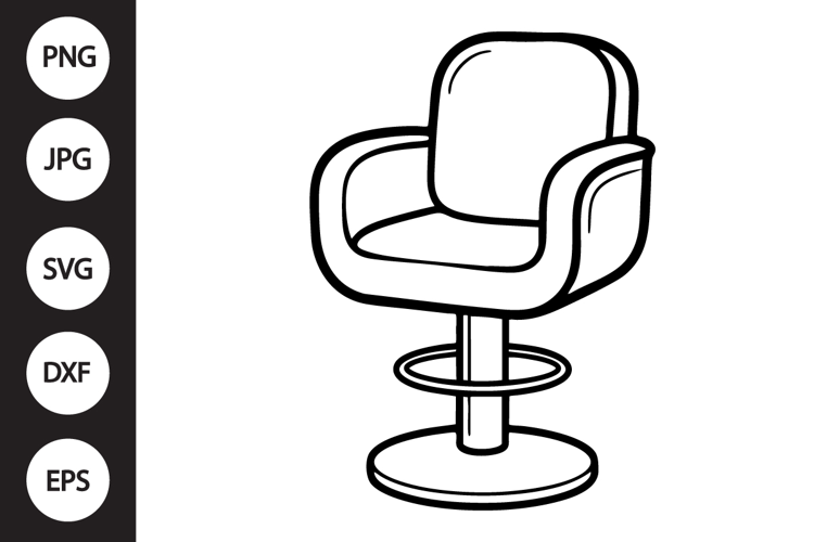 Salon Chair SVG