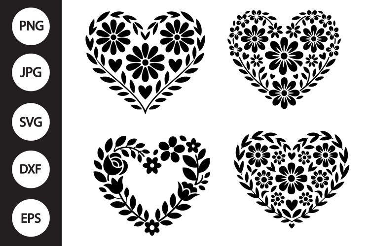 Outline Heart Svg Image 22
