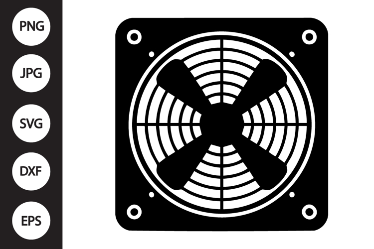 Exhaust Fan SVG