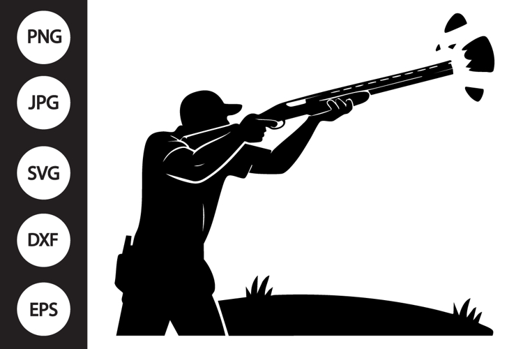 Clay Shooting SVG