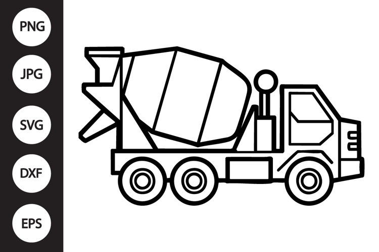 Truck Silhouette Image 13