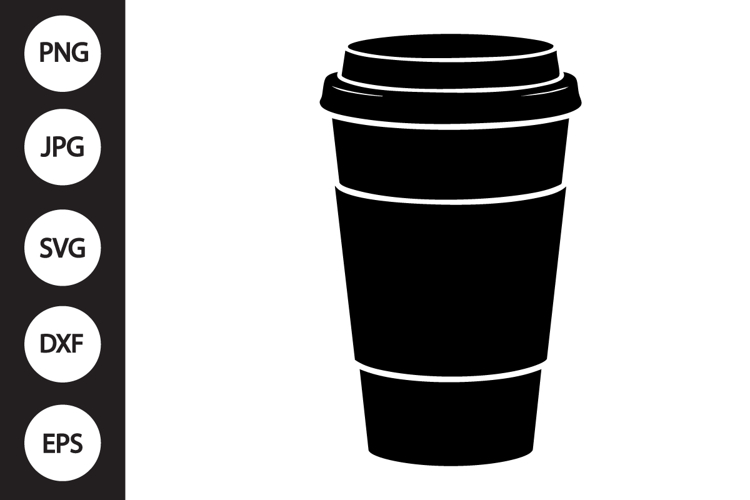 Coffee Cup Silhouette Image 3