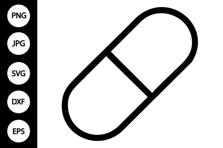 Medicine Pill SVG