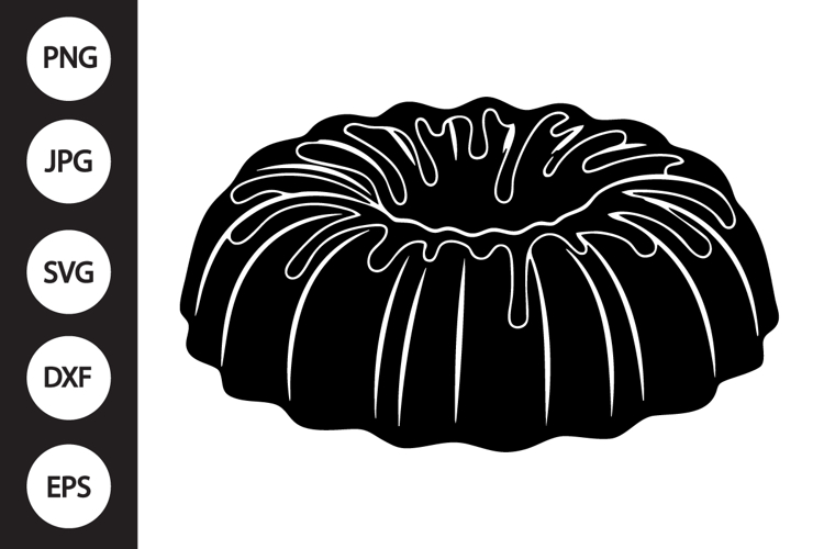 Bundt Cake SVG example image 1
