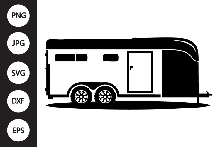 Horse Trailer SVG