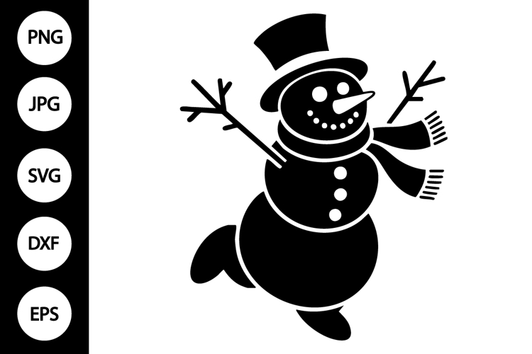 Cricut Snowman Svg Image 23
