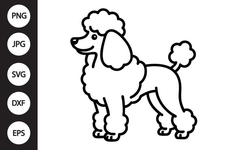 Dog Silhouette Image 2