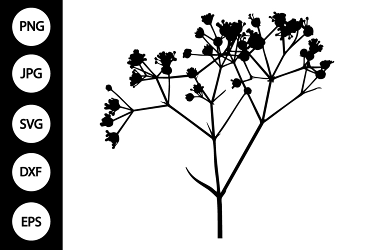 Flower Silhouette Image 3