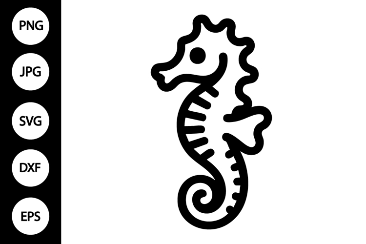 Seahorse Coloring Page Image 3