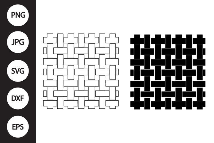 Basket Weave Pattern SVG, Basket Weave Pattern Clipart