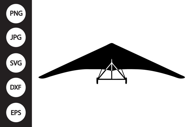 Hang Glider SVG example image 1