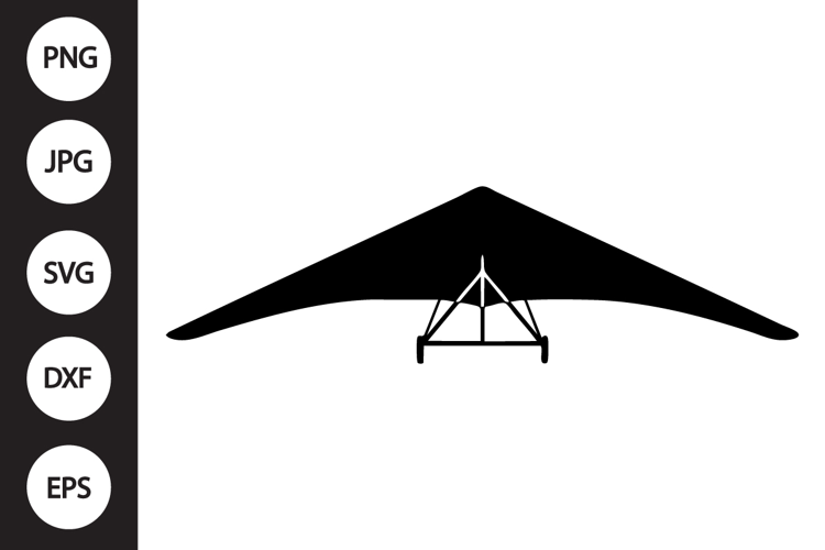 Hang Glider SVG