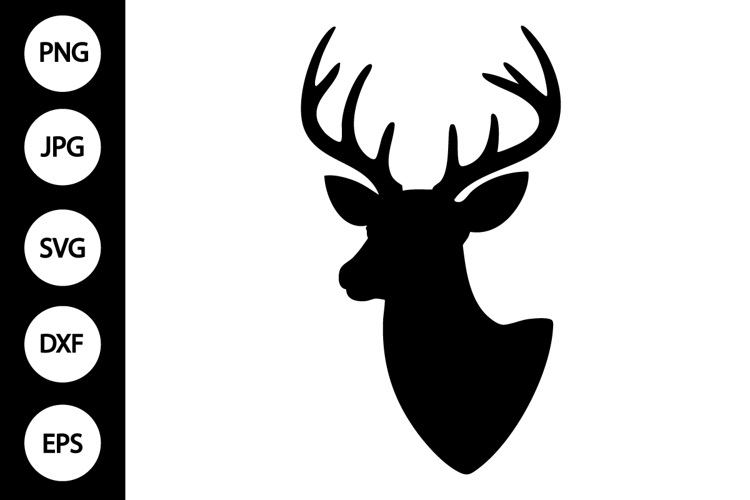Deer Head Clipart Image 4