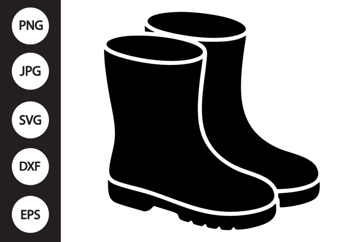 Rain Boots SVG
