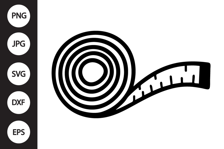 Tailor Measuring Tape SVG