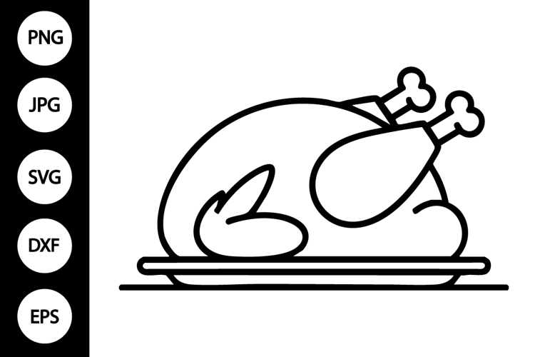 Turkey Silhouette SVGs