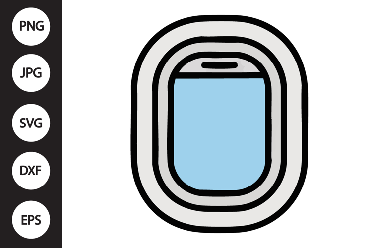 Airplane Window SVG