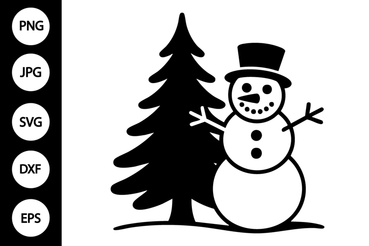 Cricut Snowman Svg Image 4