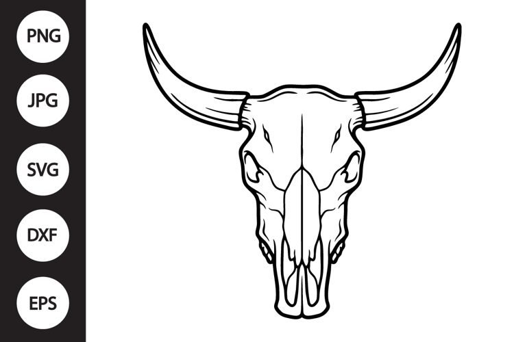 Cow Skull SVGs Image 6