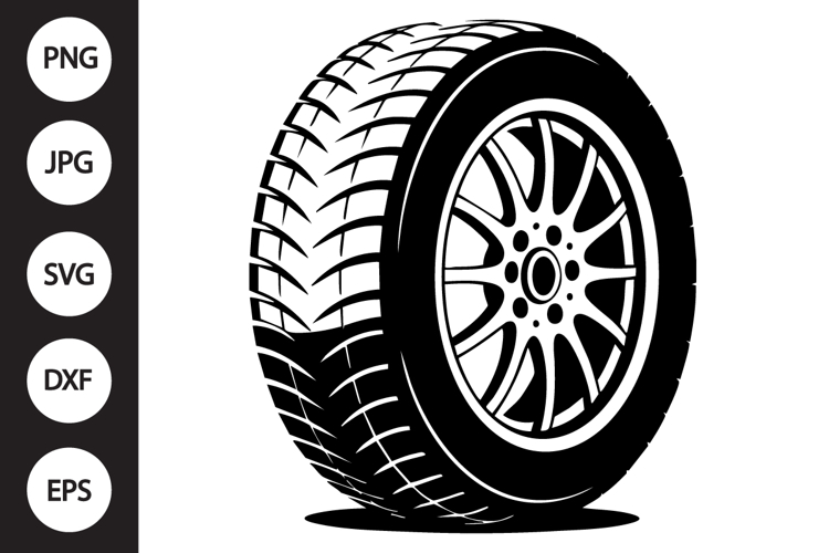 Wheel Clipart Image 4