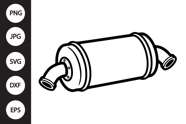 Muffler SVG