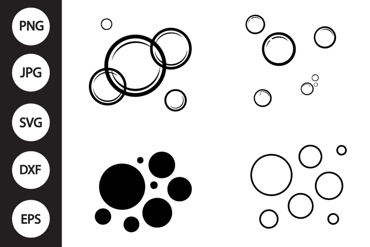 Bubbles SVG, Bubbles Clipart