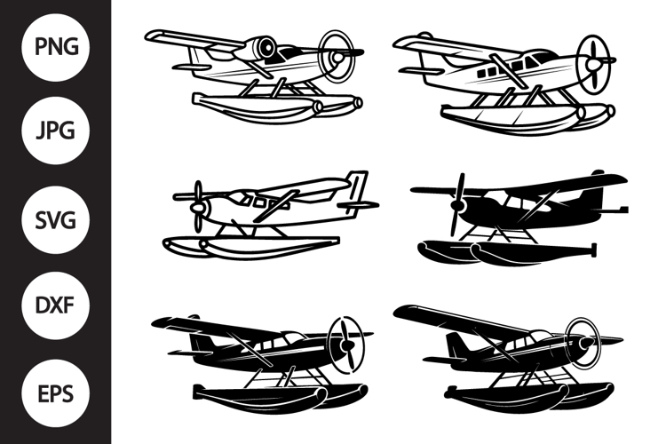 Seaplane SVG, Seaplane Clipart